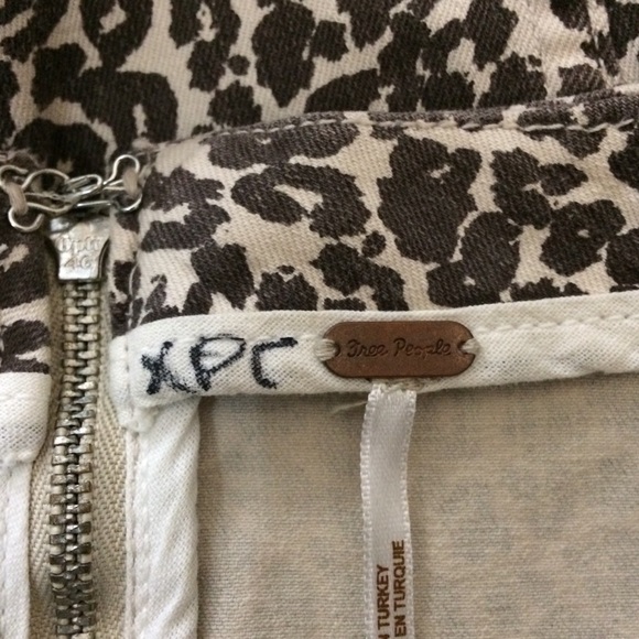 Free People Modern Femme Novelty Leopard Print Mini Skirt - 0 - Picture 2 of 5